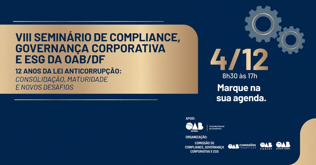 Imagem da fonte — 12 anos da Lei Anticorrupção: consolidação, maturidade e novos desafios