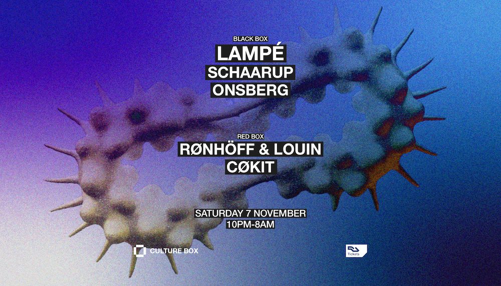출처 이미지 — Culture Box – Lampé, Schaarup, Rønhöff & Louin (7 Nov)