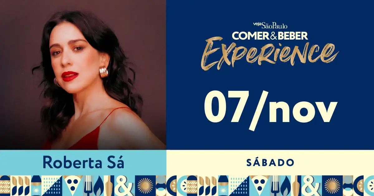 Imagen de la fuente — Comer & Beber Experience com Roberta Sá