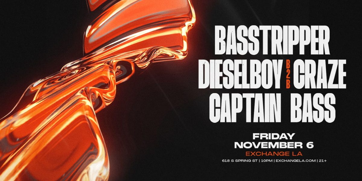 출처 이미지 — BASSTRIPPER, DIESELBOY B2B CRAZE, CAPTAIN BASS