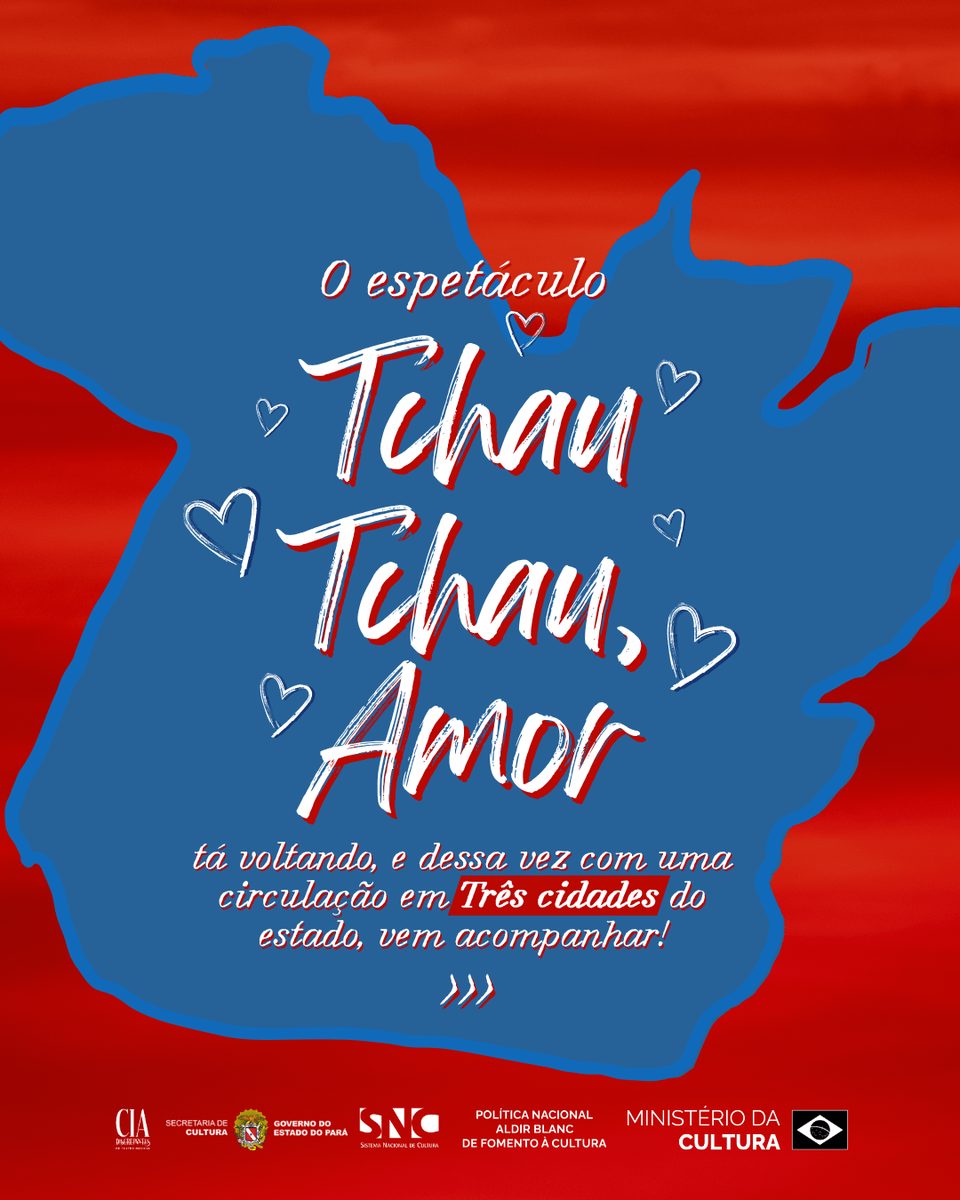 Imagen de la fuente — CIRCULAÇÃO DO ESPETÁCULO -TCHAU TCHAU, AMOR- PELO PARÁ (BELÉM E ANANINDEUA)