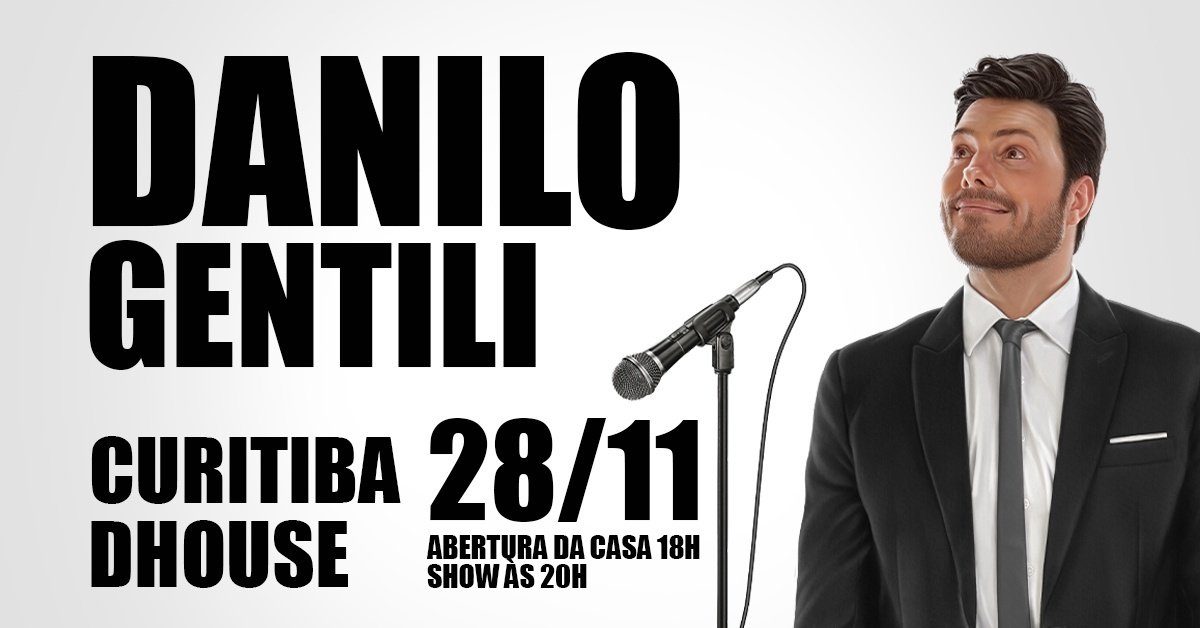 出典の画像 — Danilo Gentili / Stand Up Comedy