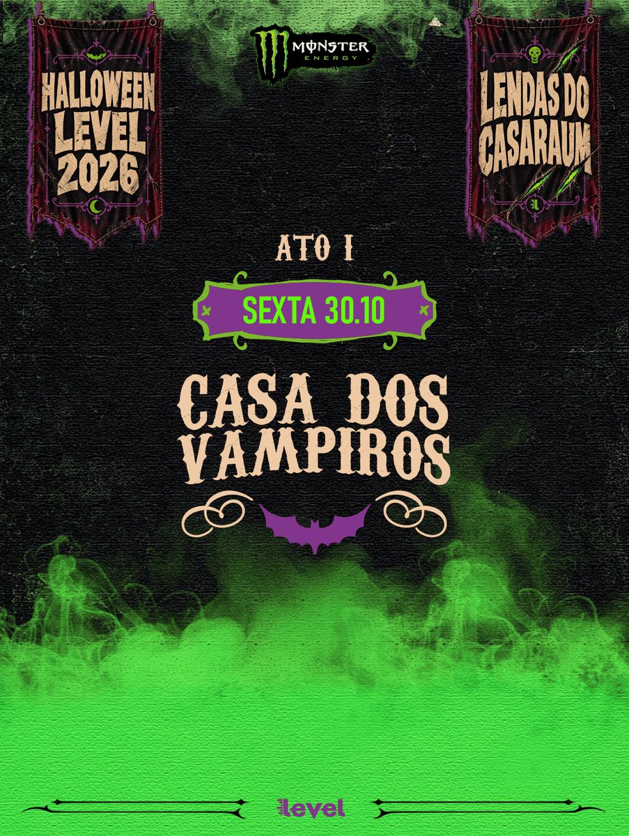 Immagine della fonte — HALLOWEEN LEVEL SEXTA | CASA DOS VAMPIROS |