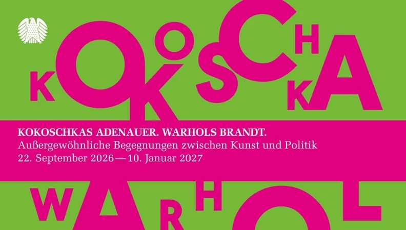 出典の画像 — KOKOSCHKA’S ADENAUER. WARHOL’S BRANDT.