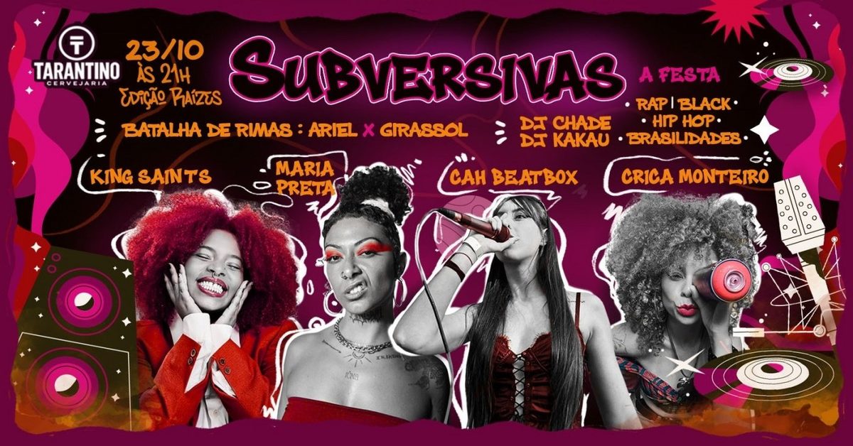 Imagen de la fuente — SUBVERSIVAS: RAÍZES
