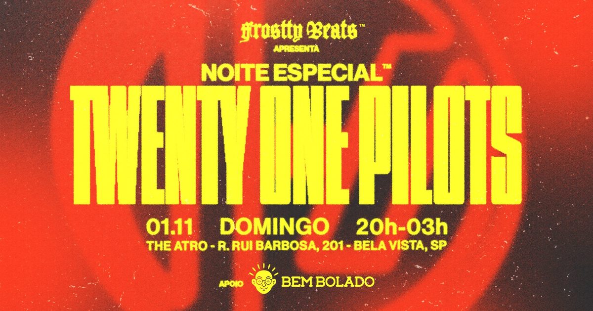 Imagen de la fuente — NOITE ESPECIAL TWENTY ONE PILOTS