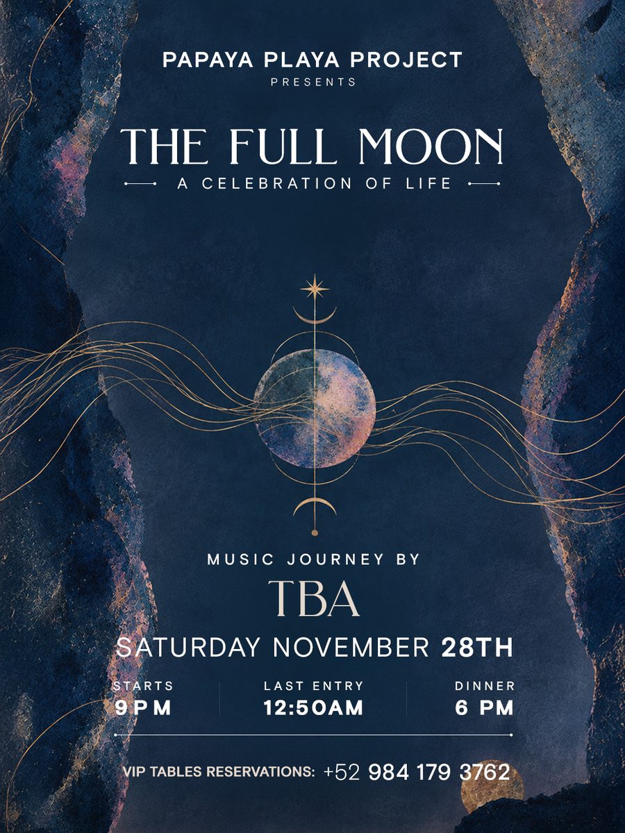 출처 이미지 — PAPAYA PLAYA PROJECT Presents THE FULL MOON