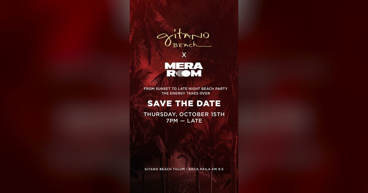 Source image — Mera Room x Gitano Beach