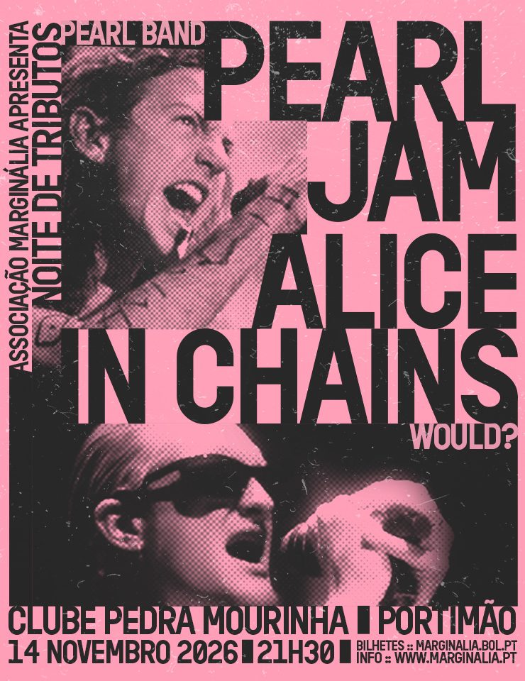 Imagem da fonte — Tributo Pearl Jam + Alice In Chains - AC Marginália