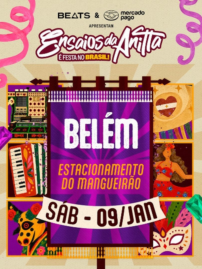 Imagem da fonte — Ensaios da Anitta 2027 - Belém