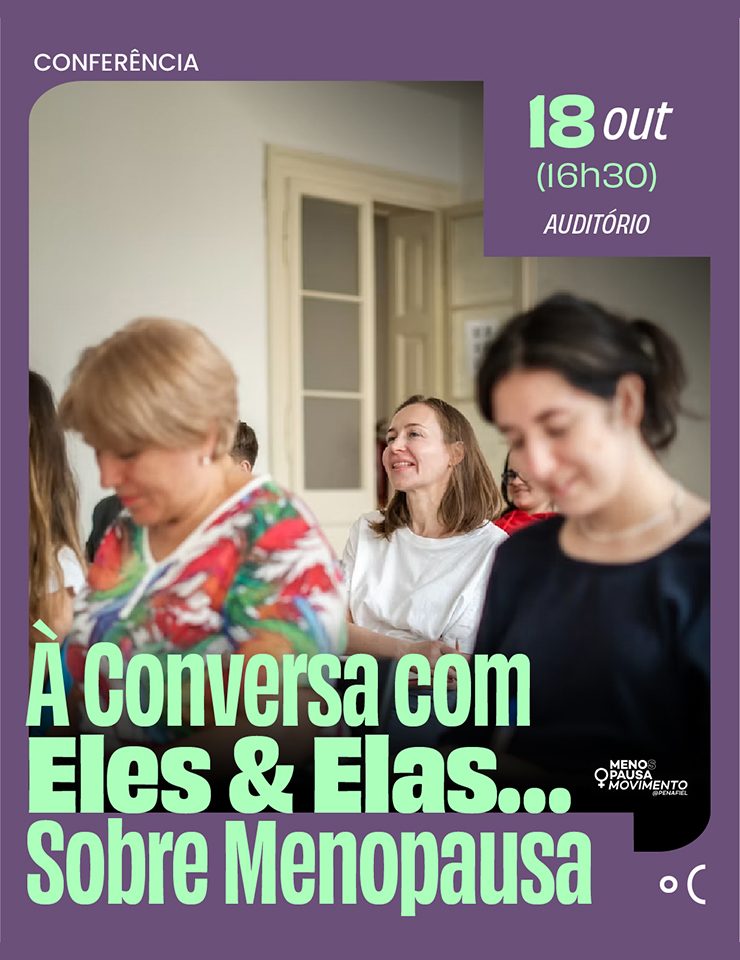 出典の画像 — À Conversa com Eles & Elas ... Sobre Menopausa
