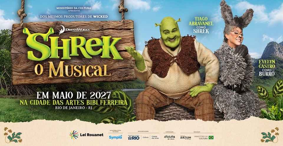 Imagem da fonte — SHREK | O MUSICAL