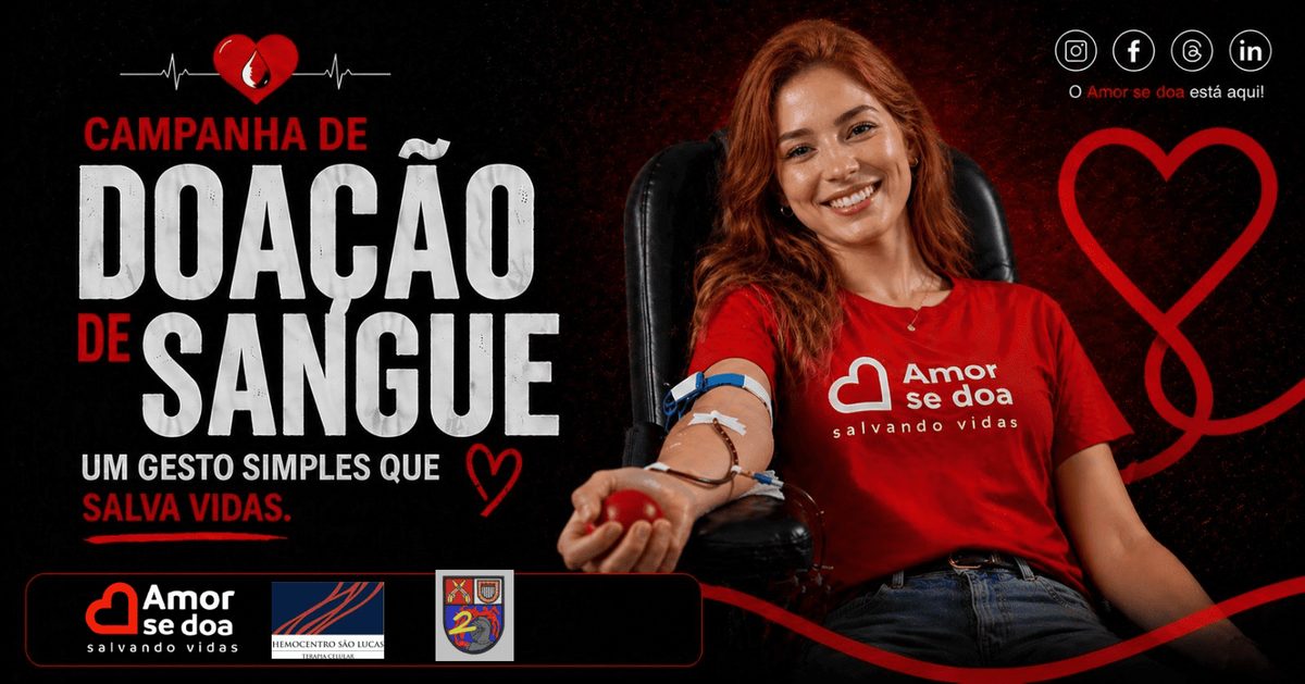 Afbeelding van de bron — Doação de Sangue no 2° Batalhão de Polícia de Choque - Dia 04/11