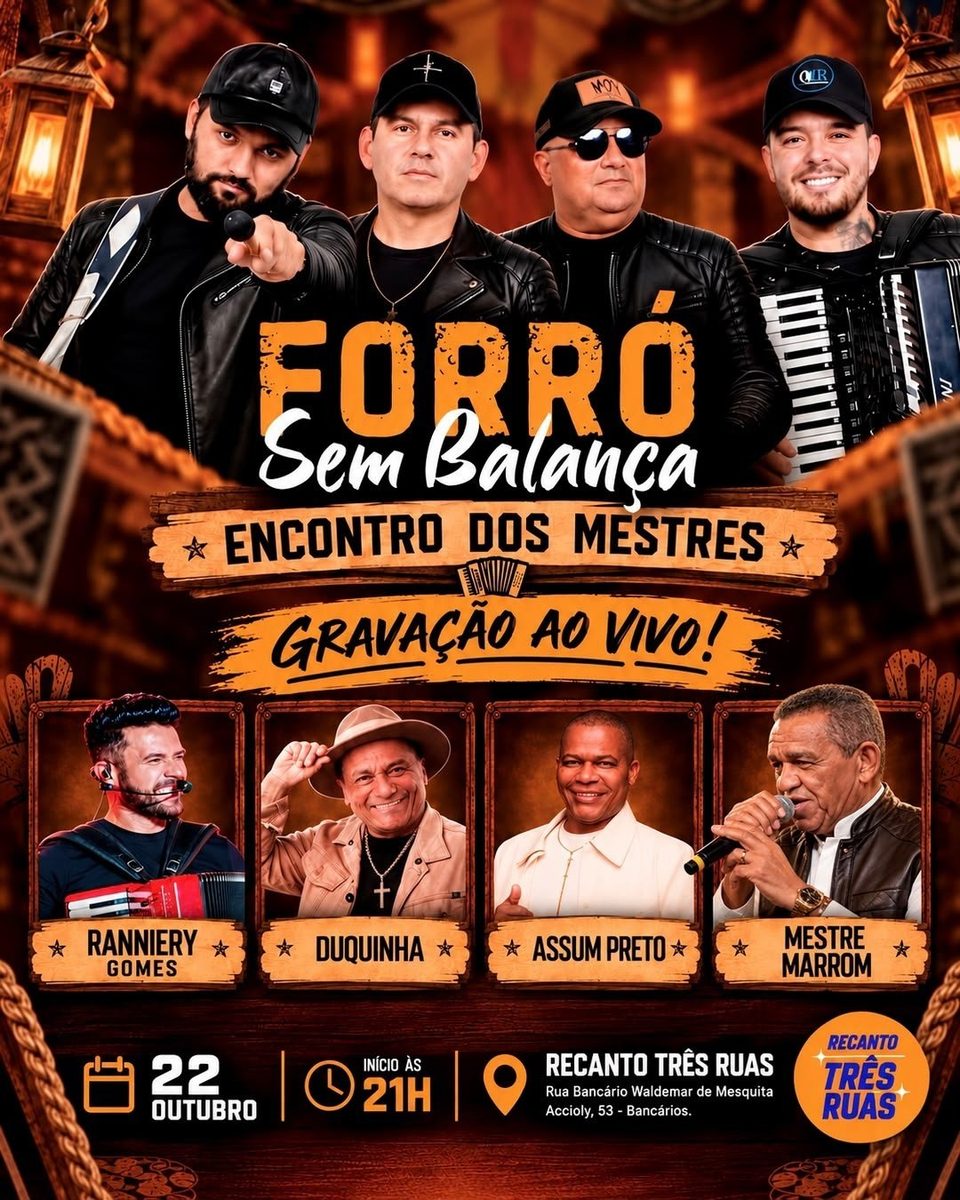 Imagem da fonte — Forró Sem Balança - Encontro dos Mestres