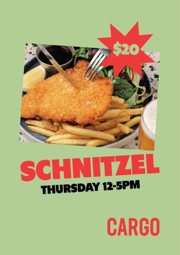 Source image — $20 Schnitzel Thursday