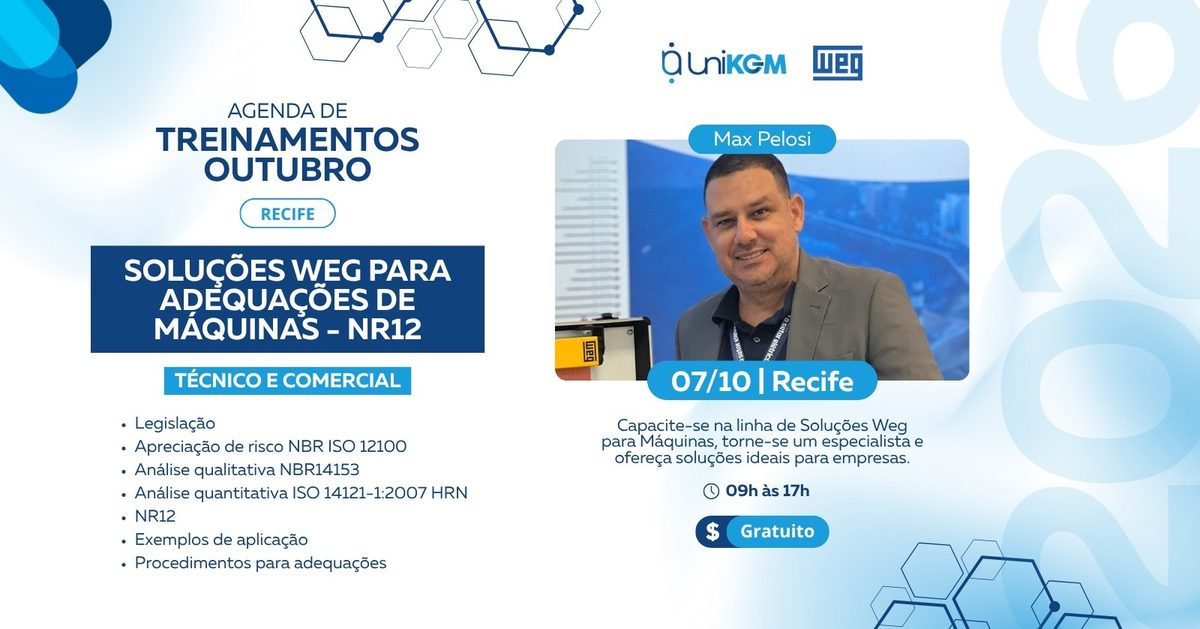 Imagem da fonte — Soluções WEG para Adequações de Máquinas - NR12