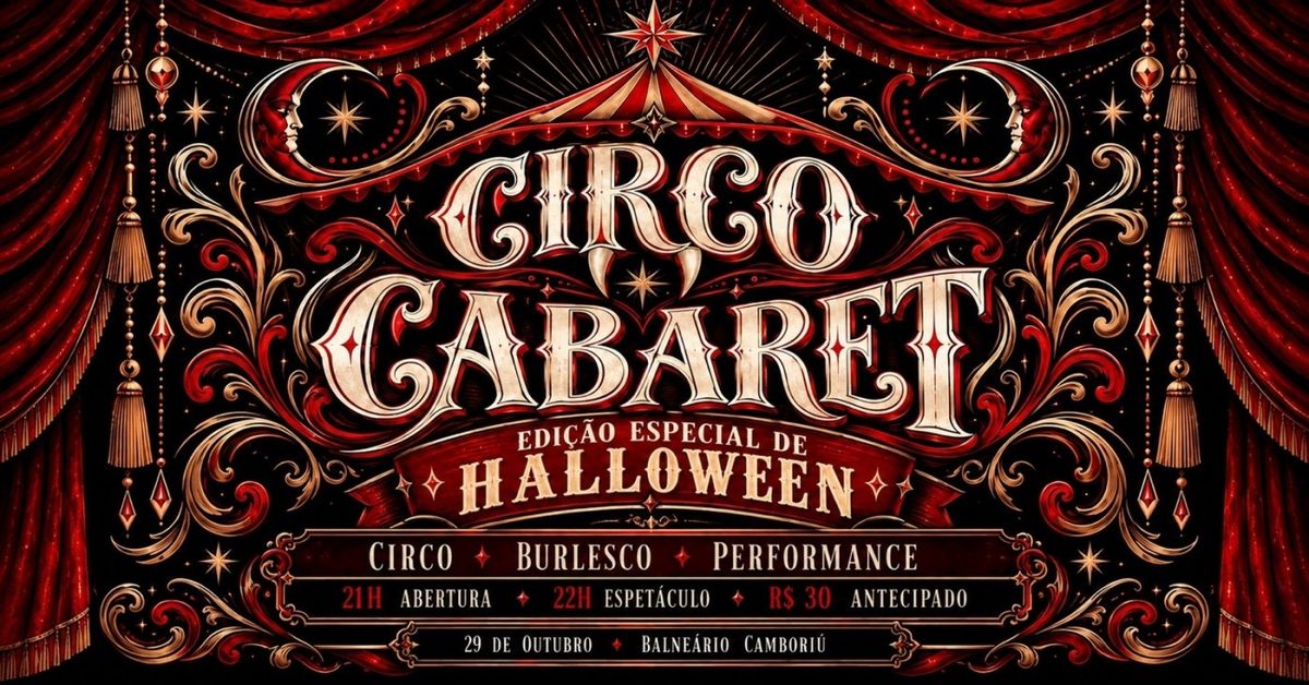 Bild der Quelle — Circo Cabarét | Edição Especial de Halloween
