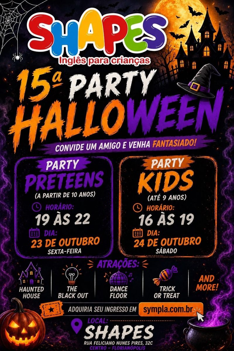 Bild der Quelle — Halloween 2026 9 ate 13 anos