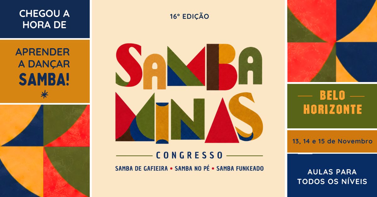 Imagem da fonte — Samba Minas 2026 | 16º Congresso de Samba
