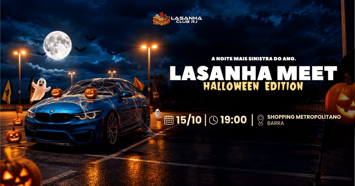 Imagem da fonte — Lasanha Meet - Halloween Edition