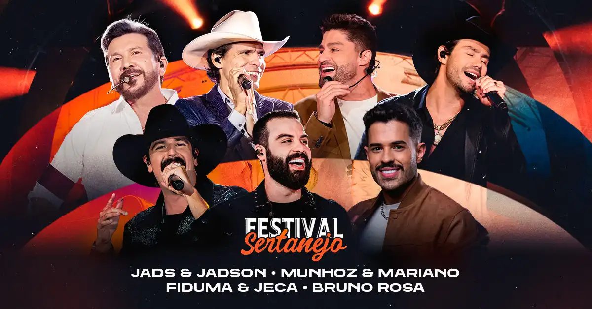 Imagen de la fuente — Festival Sertanejo com Jads & Jadson, Munhoz & Mariano, Fiduma & Jeca e Mais