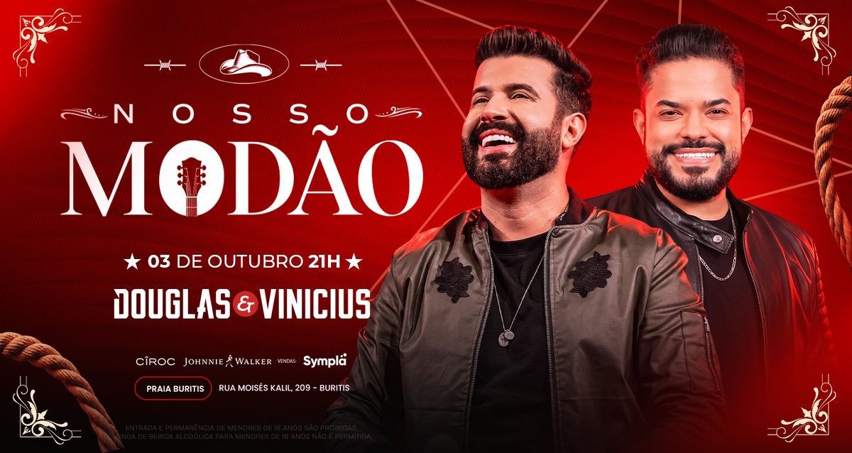 Imagem da fonte — Nosso Modão com Douglas e Vinicius - 03/10