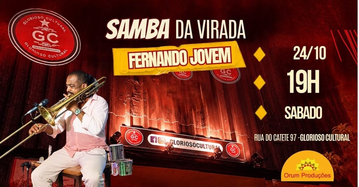 출처 이미지 — Samba Trombonado, com Fernando Jovem e Convidados