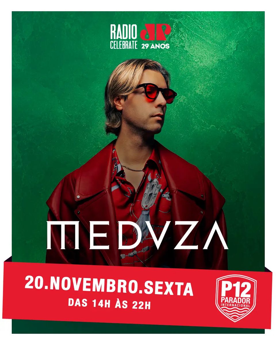 Bild der Quelle — MEDUZA RADIO CELEBRATE JOVEM PAN FLORIPA