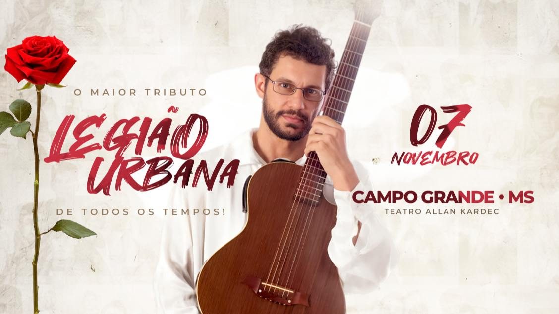 Afbeelding van de bron — Legião Urbana Tributo – Campo Grande/MS
