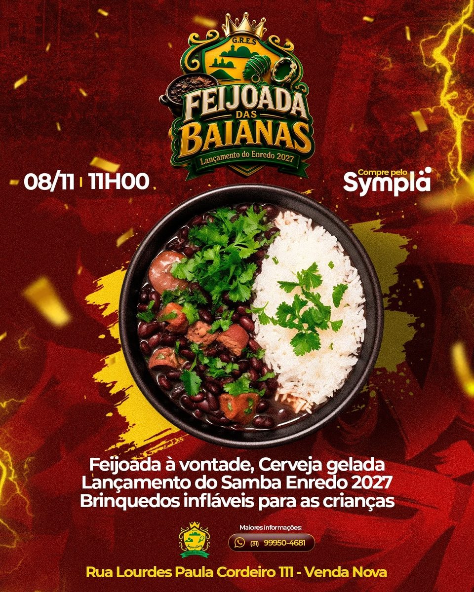 Imagem da fonte — 5° FEIJOADA DAS BAIANAS DA IMPERATRIZ
