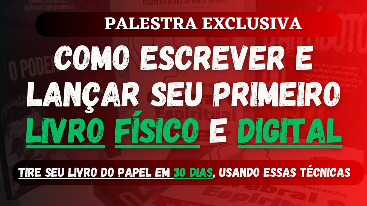 Source image — COMO ESCREVER E LANÇAR SEU PRIMEIRO LIVRO - PASSO A PASSO