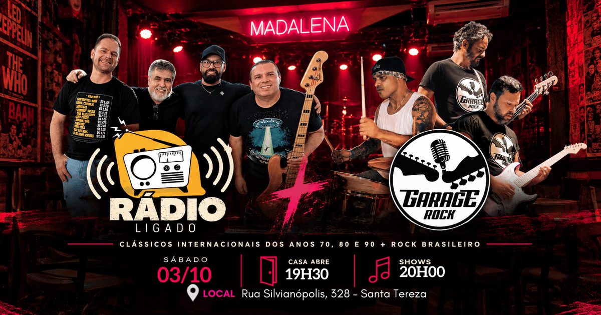 Imagen de la fuente — RADIO LIGADO & GARAGE ROCK