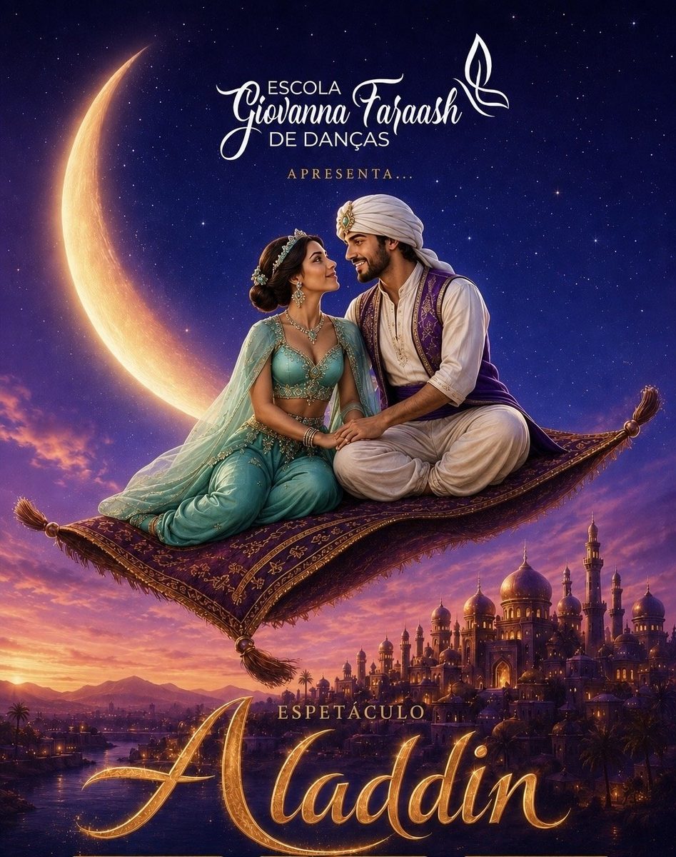 出典の画像 — Espetáculo Aladdin