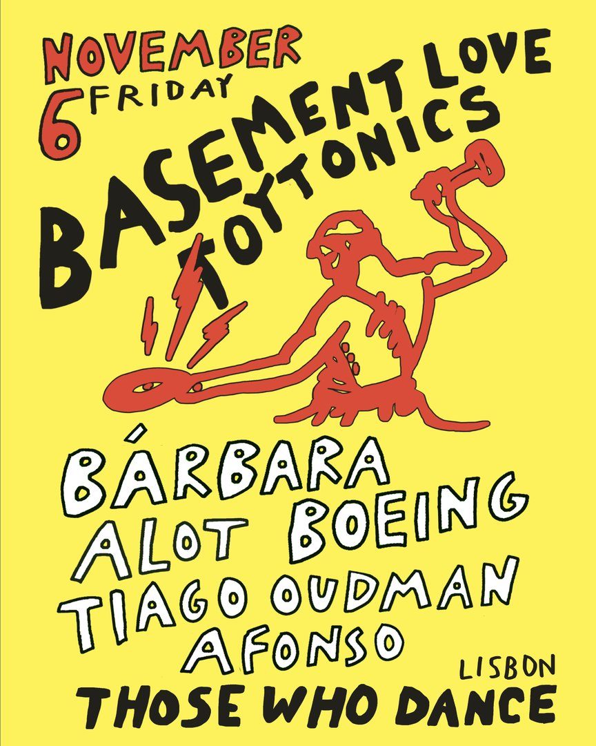 来源图片 — Basement Love x Toy Tonics — Lisbon