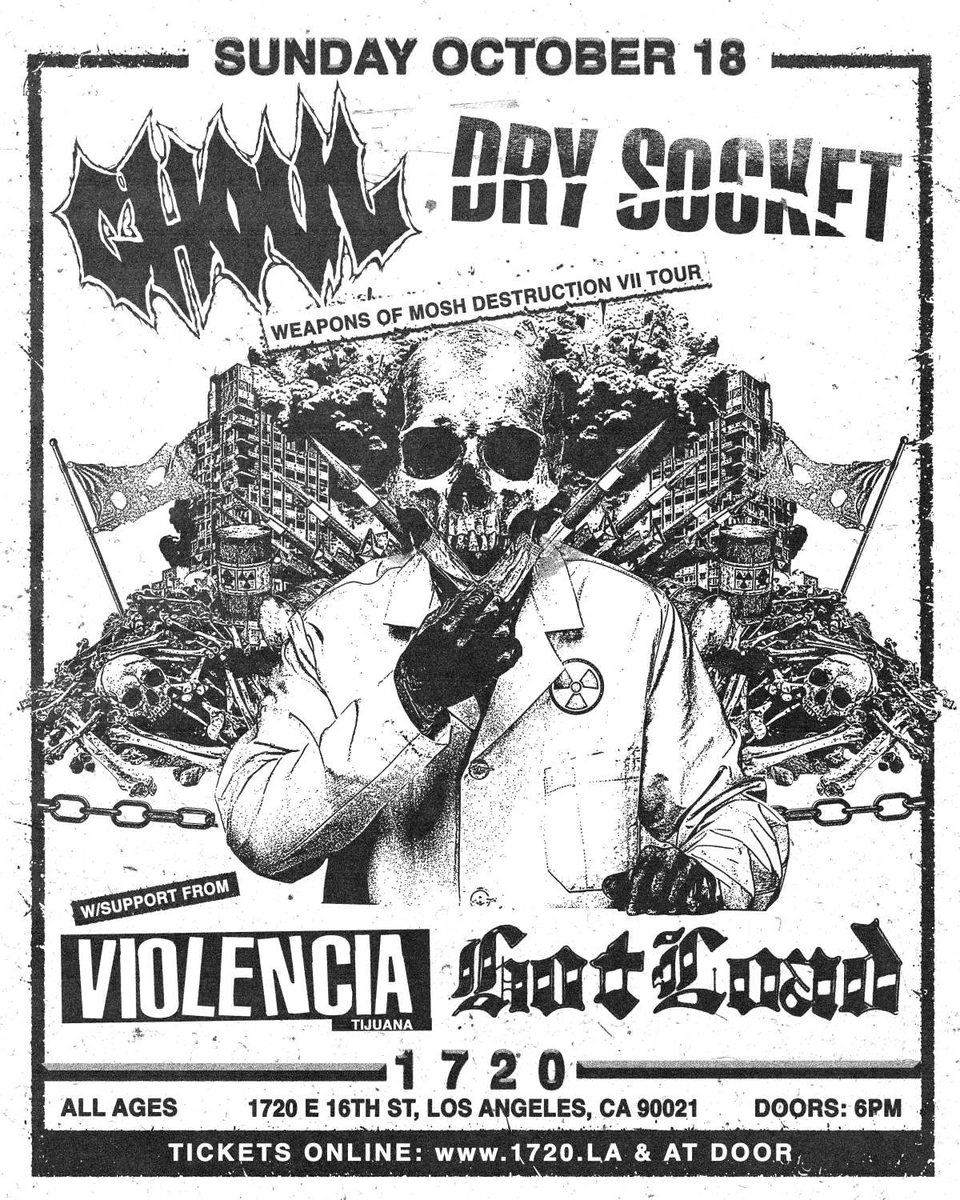 Source image — Ghoul : Dry Socket Tour