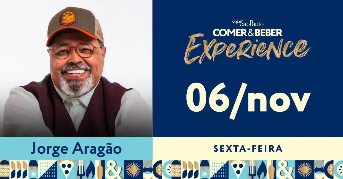 来源图片 — Comer & Beber Experience com Jorge Aragão