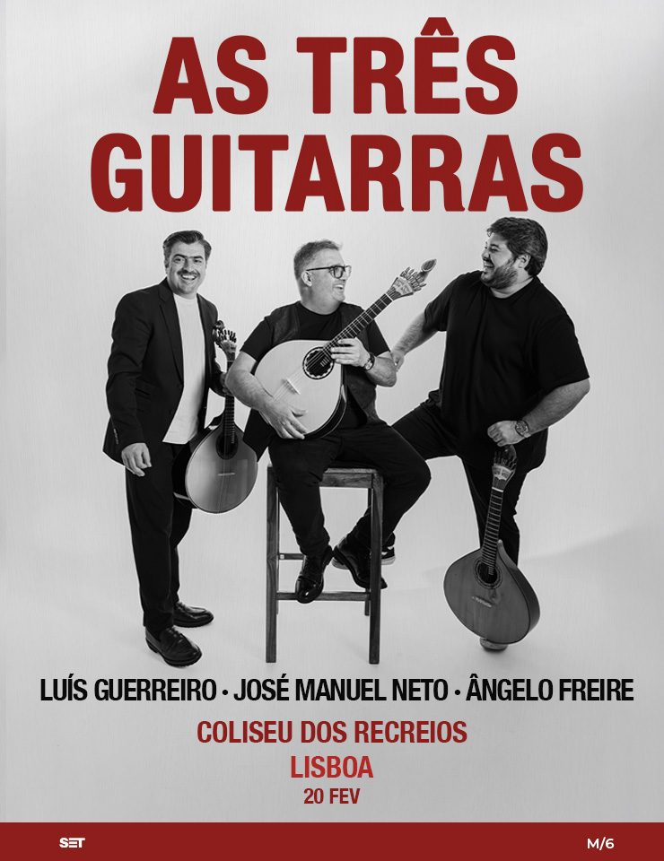 Imagen de la fuente — AS TRÊS GUITARRAS | ÂNGELO FREIRE, JOSÉ MANUEL NETO & LUÍS GUERREIRO