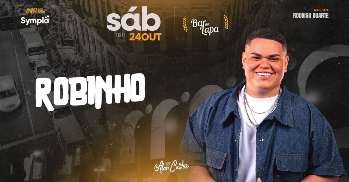 Imagem da fonte — ROBINHO NO BAR DA LAPA