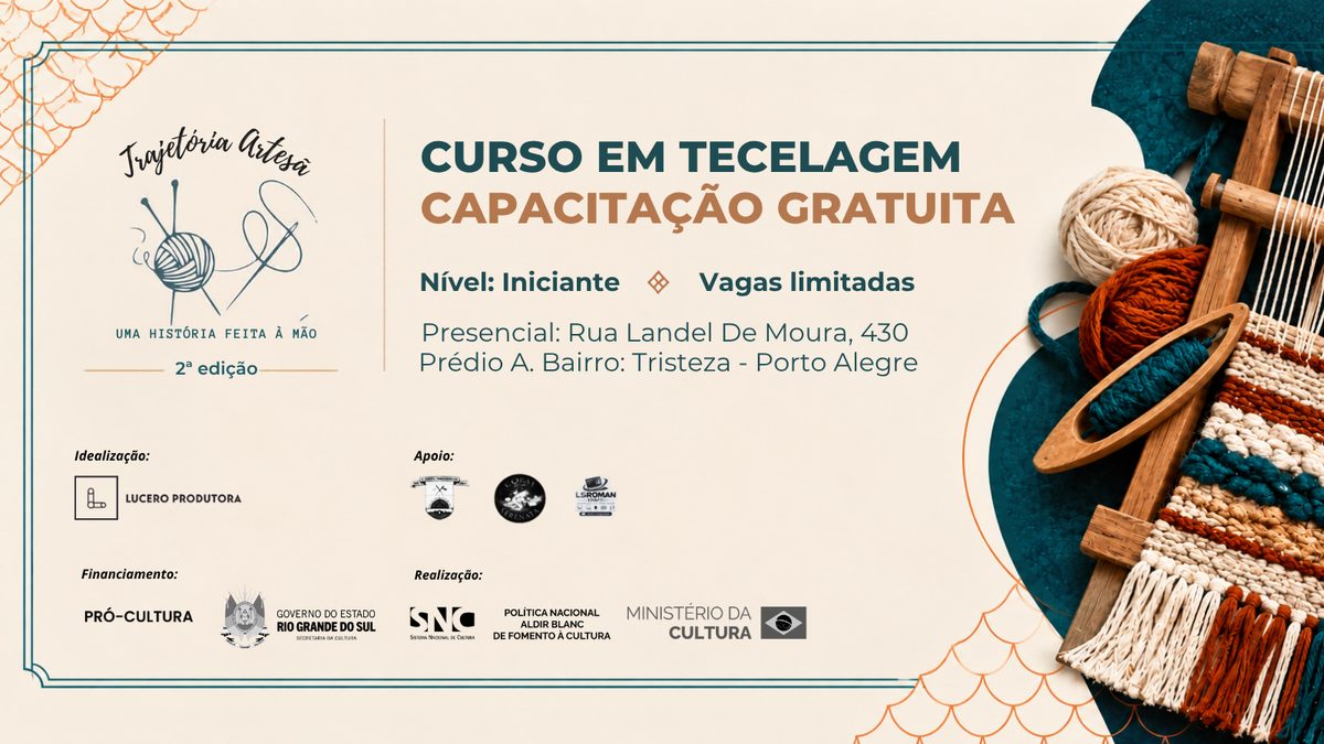 Imagem da fonte — TRAJETÓRIA ARTESÃ - UMA HISTÓRIA FEITA À MÃO (TECELAGEM)