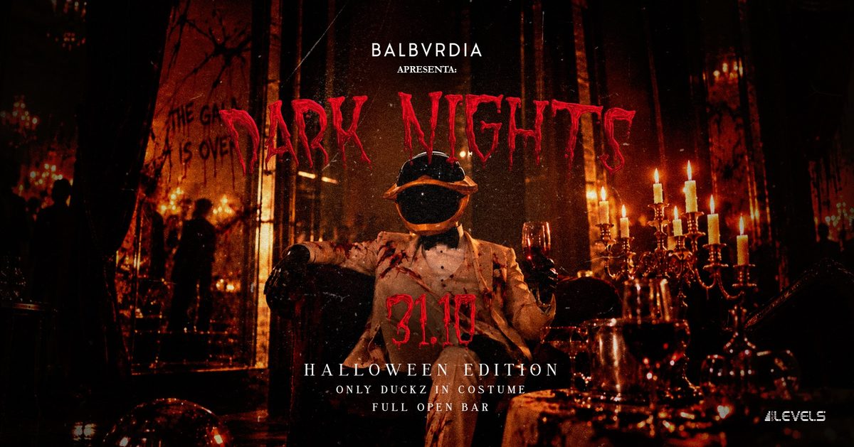 Imagem da fonte — BALBVRDIA apresenta: DARK NIGHTS