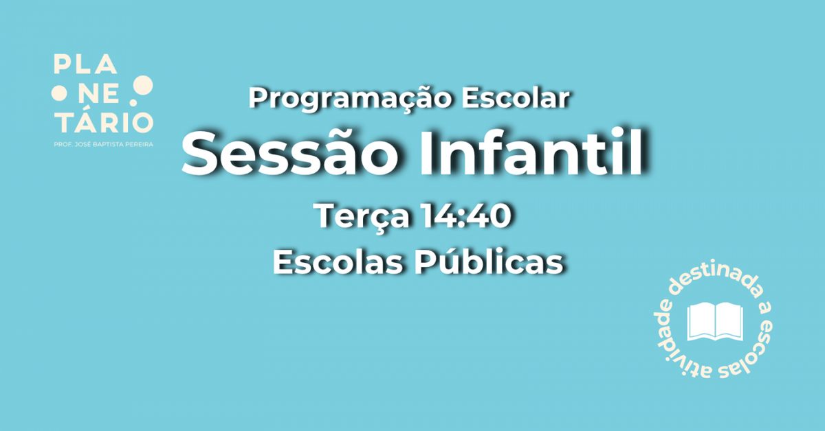 Imagem da fonte — Sessão Escolar - Escolas Públicas 17/11 às 14h40