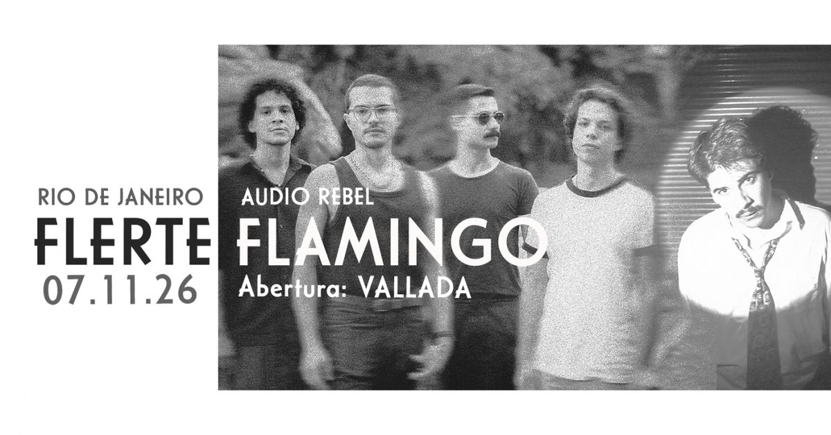 Imagem da fonte — Flerte Flamingo no Rio de Janeiro - abertura de VALLADA