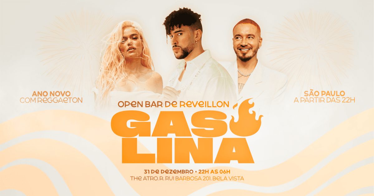 Imagen de la fuente — Gasolina de Réveillon: Open Bar de Ano Novo com Reggaeton [31.12]