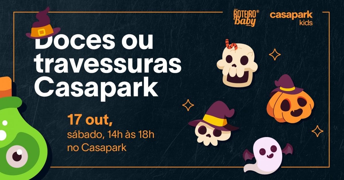 Imagen de la fuente — Doces ou travessuras | Casapark 2026
