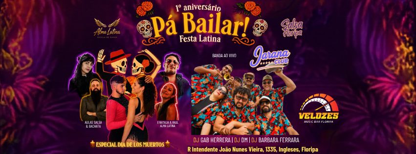Bild der Quelle — PÁ BAILAR FESTA LATINA ANIVERSARIO COM JARANA CLUB NO VELOZES MUSIC FLORIPA