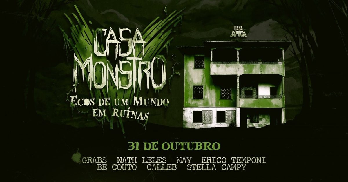 Source image — CASA MONSTRO V - HALLOWEEN DA CASA SAPUCAÍ