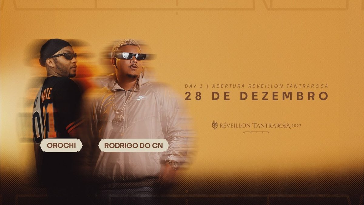 Flyer: ABERTURA OFICIAL | Réveillon Tantrarosa 2027 | 28.12