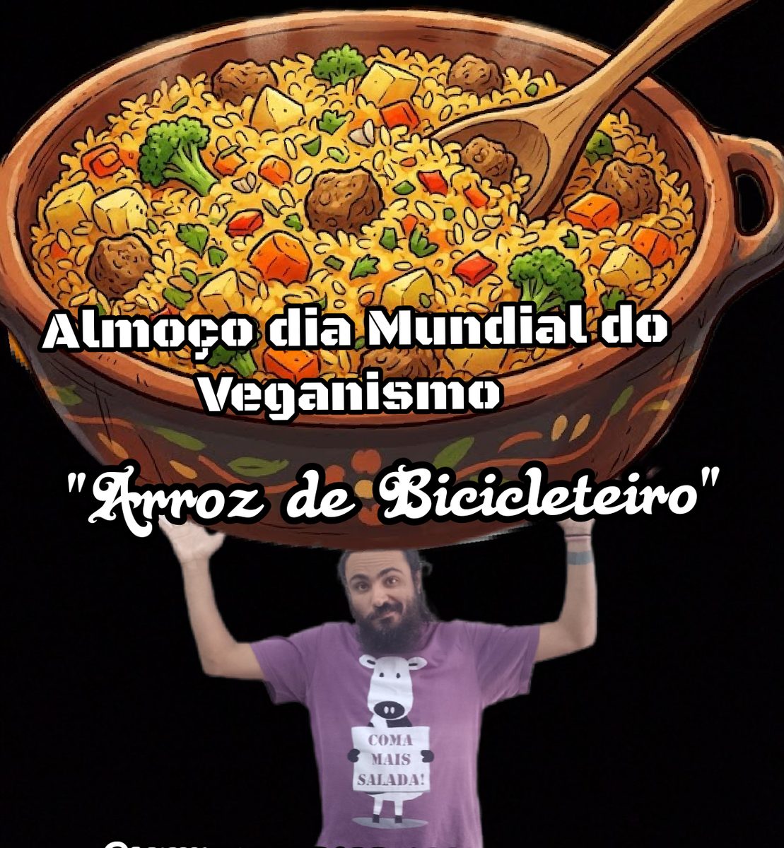 Imagen de la fuente — Almoço dia MUNDIAL DO VEGANISMO