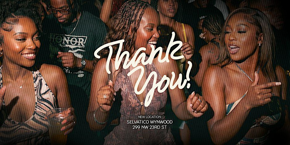 Source image — Thank You! A weekly night of RnB + more