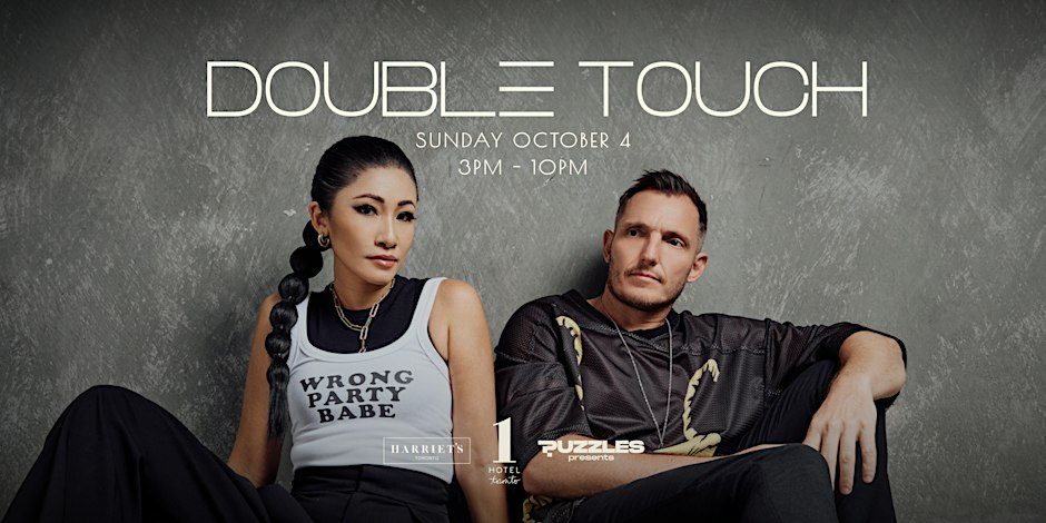 Imagem da fonte — Double Touch — Live at Harriet’s Rooftop | October 4th